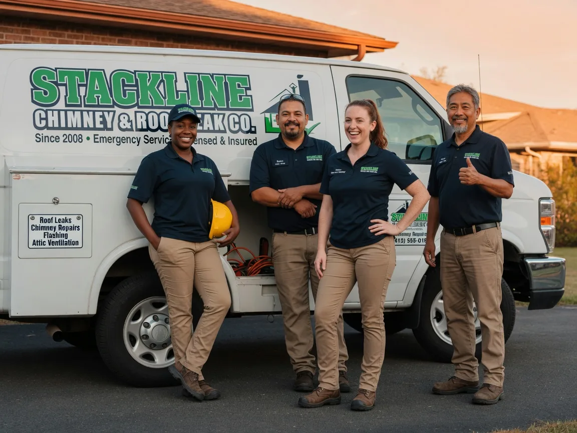 Chimney flashing repair company in Sikes, LA